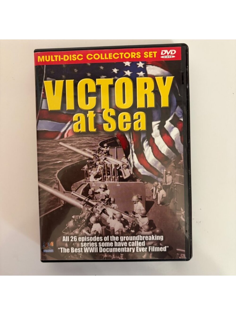 Victory At Sea WWII Documentary Multi-Disc Collectors Set 26 Episodes 3 DVDs